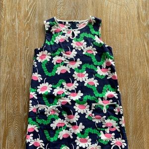 Girls Lilly Pulitzer cotton shift dress size 10
